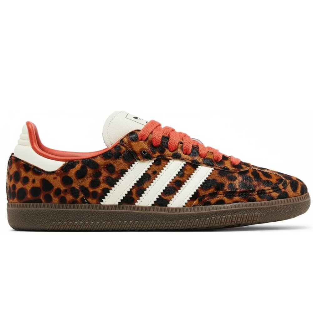 NWT adidas Samba OG - Red Leopard